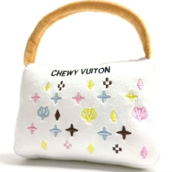 *Lot of 5* Dog Toy Cat Toy Desinger Purse Plush Pet Lover Gift Stuffed 5 Toys! - Picture 2 of 3